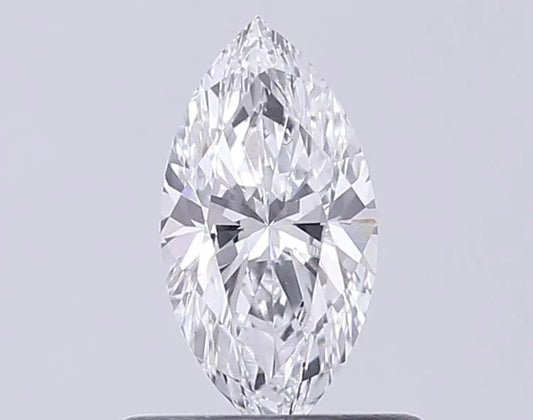 0.50ct Marquise Lab Grown Diamond (Colour D, Clarity VVS2, IGI Certified)